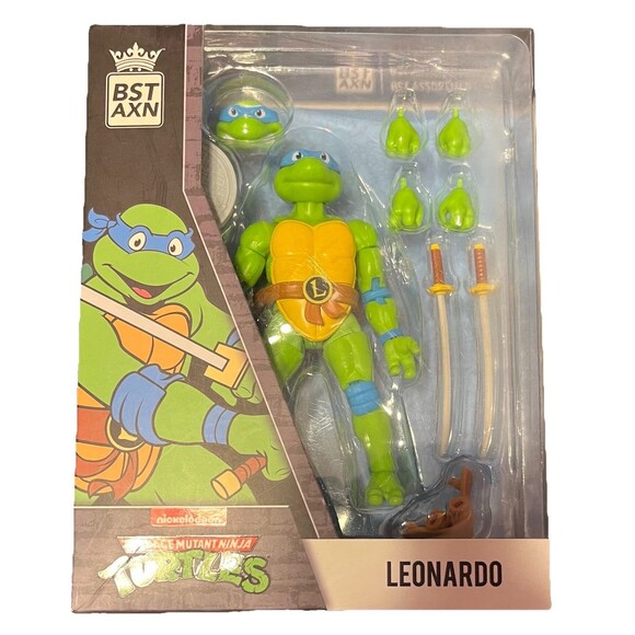 Loyal Subjects BST AXN TMNT Lot of 3 Donatello Leonardo & Michelangelo NIB - Picture 3 of 10